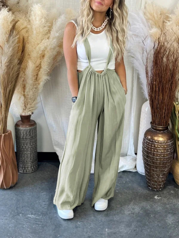 Elise | Leinenlatzhose | Lässige Eleganz | Luftiger Stoff