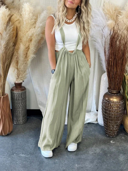 Elise | Leinenlatzhose | Lässige Eleganz | Luftiger Stoff