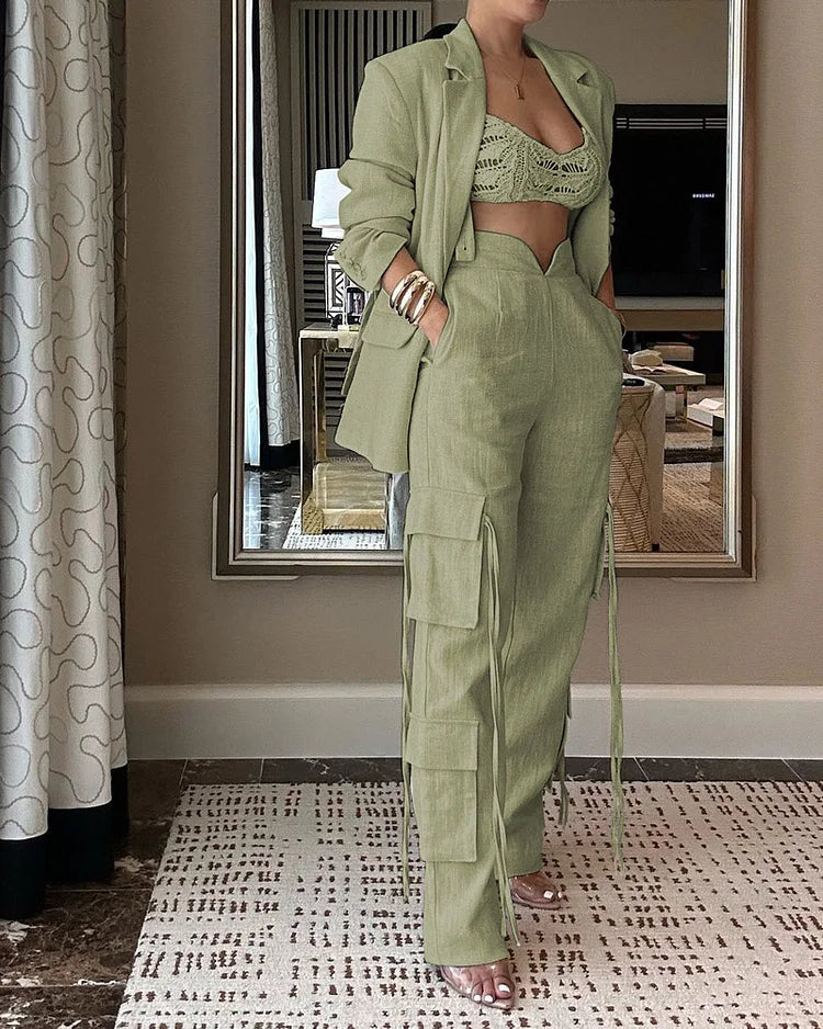 Claire - Stylisches Zweiteiliges Set für Frauen