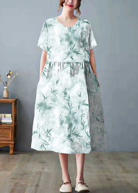 Cheeria - Kleid mit Taschen und V-Ausschnitt