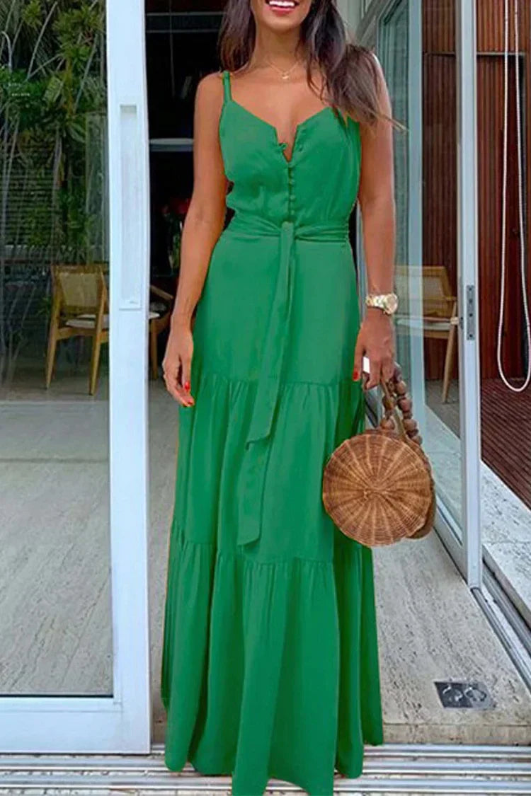 Hemdkleid mit Knöpfen und Schleife