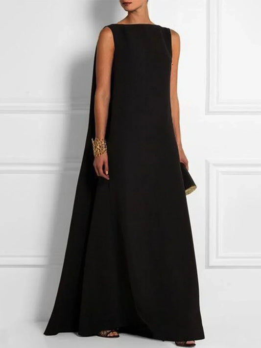 Lush - Ärmelloses gewebtes Vintage-Kleid mit Rundhalsausschnitt