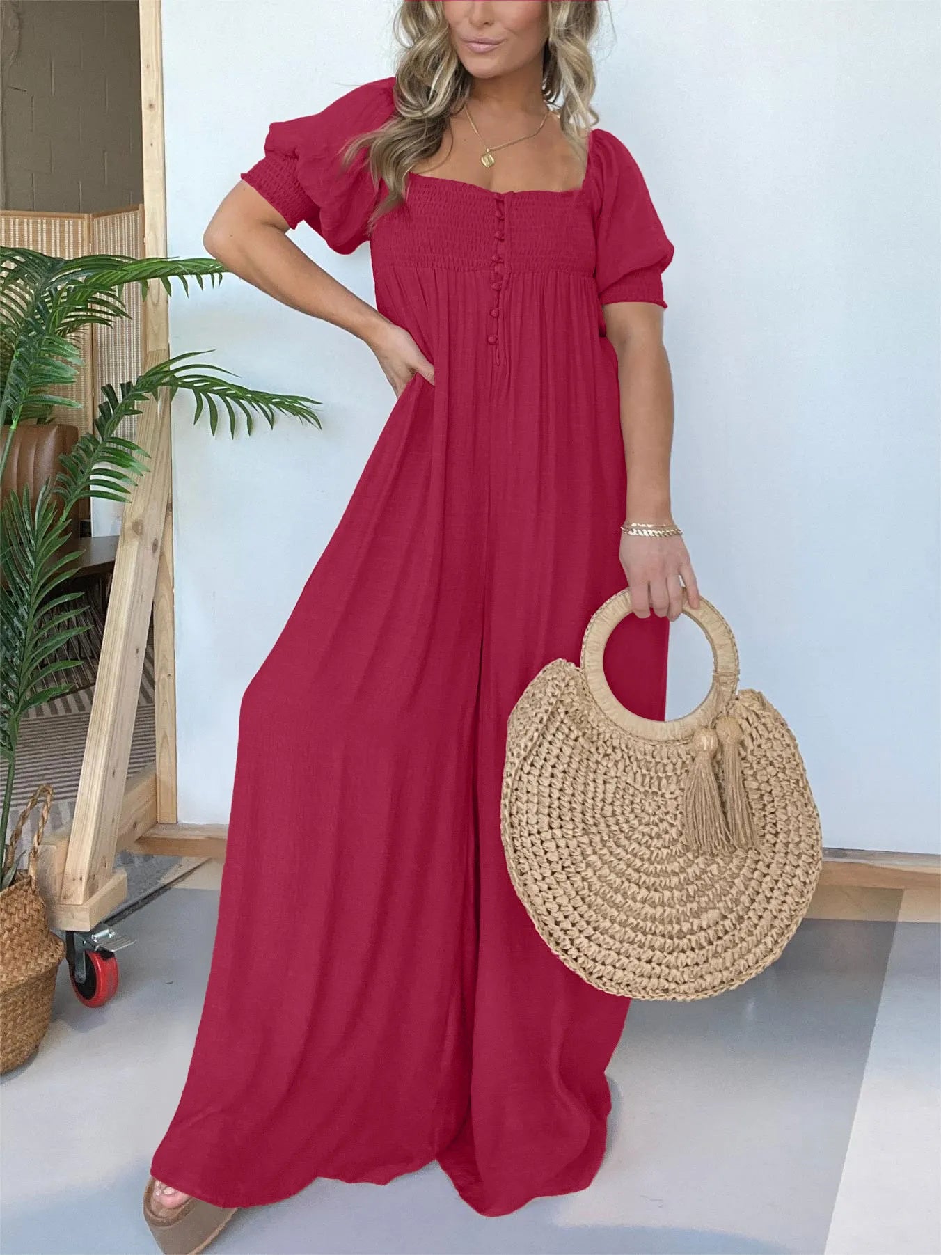 Amandine - Bequeme weite Overalls