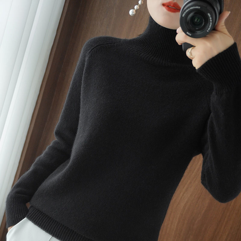 Lina - Bequemer Rollkragenpullover