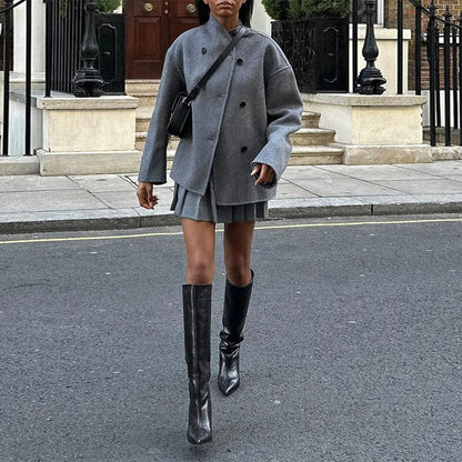 Nina Vintage Wintermantel | Trendy & Warm
