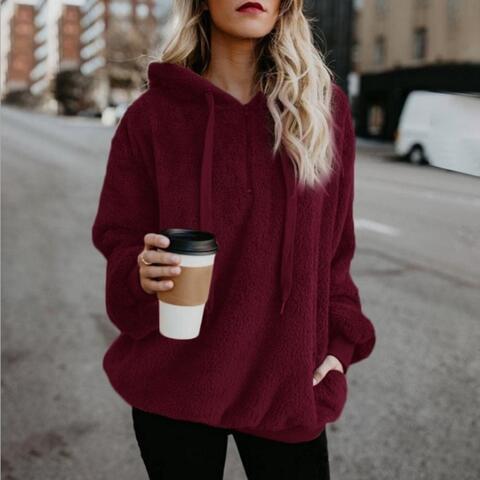 Lana - Flauschiger und warmer Hoodie für Frauen