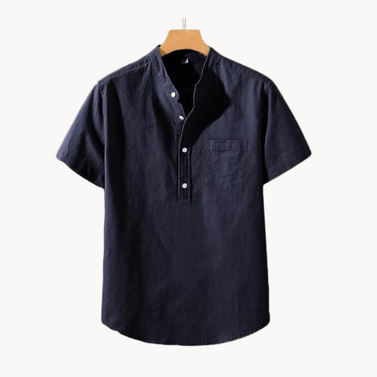 Arvid | Poloshirt aus Leinen