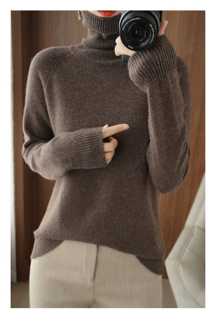 Boutique - Weicher und bequemer Strickpullover aus Kaschmir