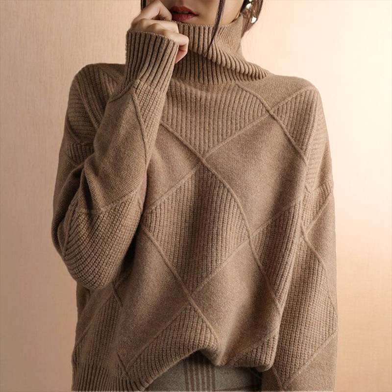 Kylie - Stylischer Strick-Rollkragenpullover für den Winter für Frauen