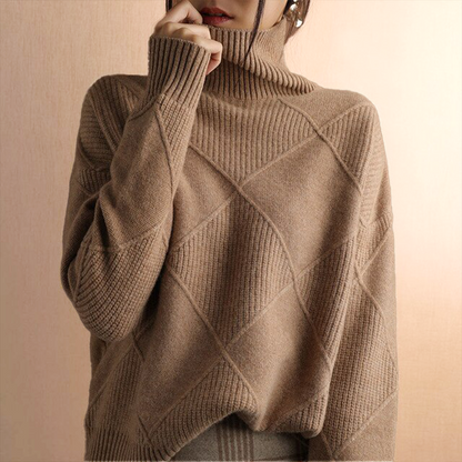 Kylie - Stylischer Strick-Rollkragenpullover für den Winter für Frauen