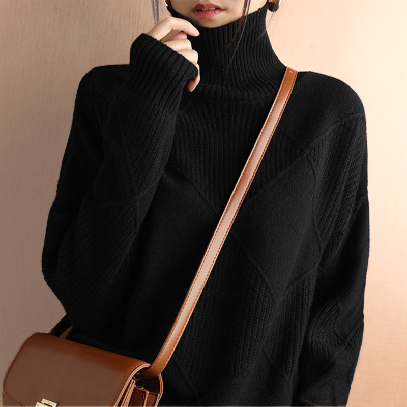 Kylie - Stylischer Strick-Rollkragenpullover für den Winter für Frauen