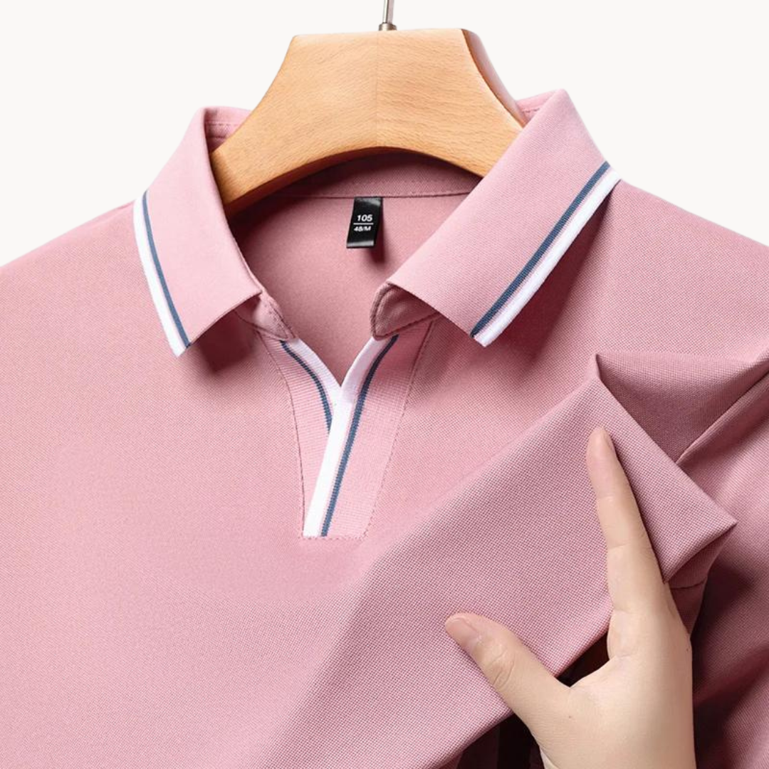 Alexander | Elegantes Poloshirt mit Spitze
