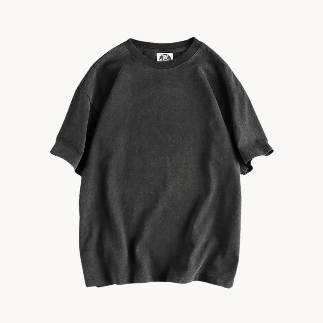 Ruper | Vintage gewaschenes schweres Baumwoll-T-Shirt