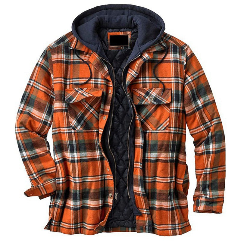 dicke Holzfällerjacke