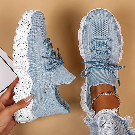 Atmungsaktive Damen-Sneakers aus Stoff