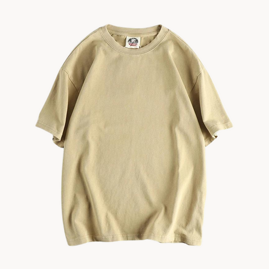 Ruper | Vintage gewaschenes schweres Baumwoll-T-Shirt