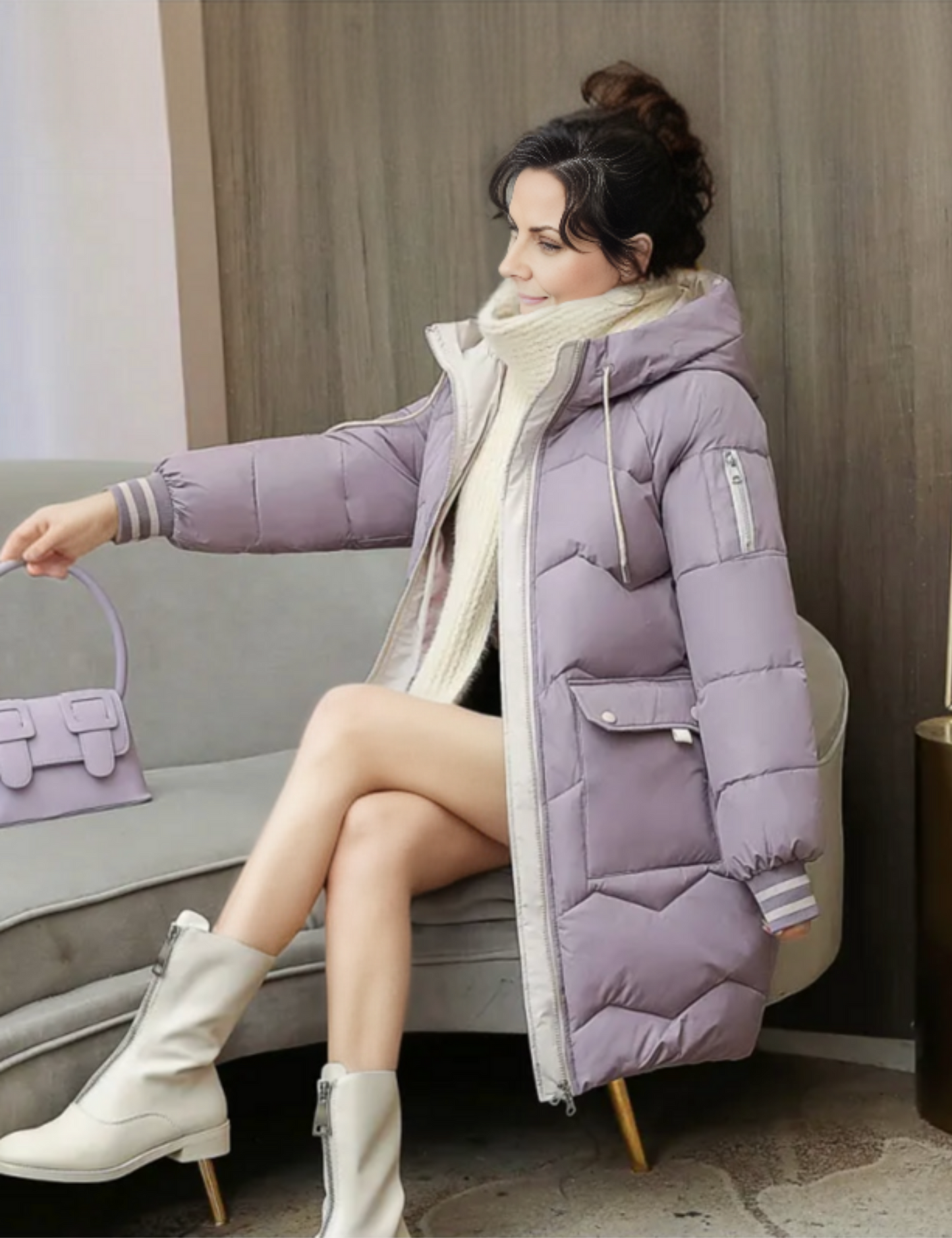 Ashleya - Stylische Pufferjacke für Frauen