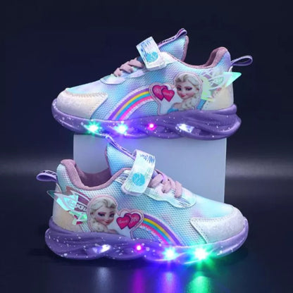 Elsa | Glänzende Turnschuhe