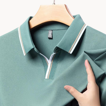Alexander | Elegantes Poloshirt mit Spitze