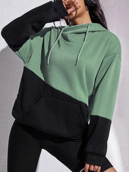 Meike® Modischer und minimalistischer Overall Hoodie