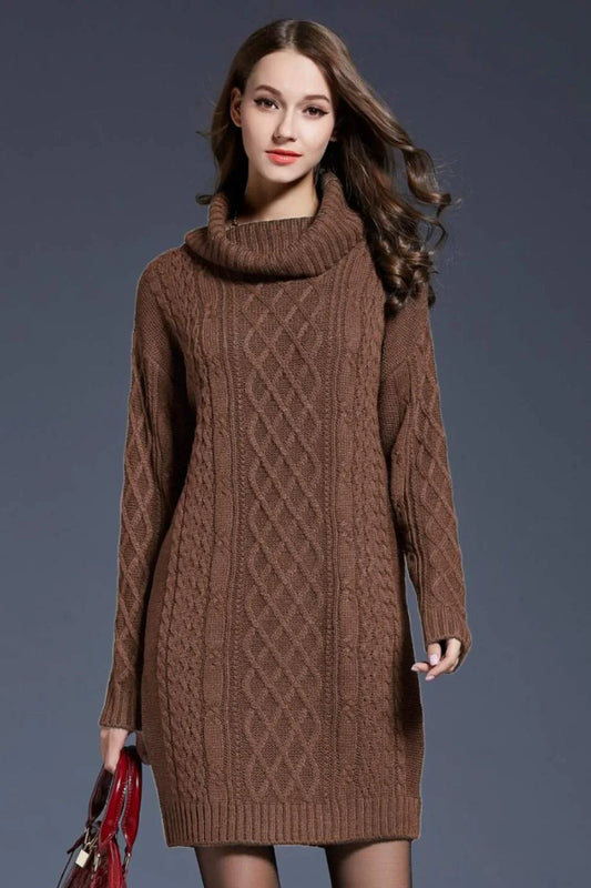 Els - Strickpulloverkleid für Herbst & Winter