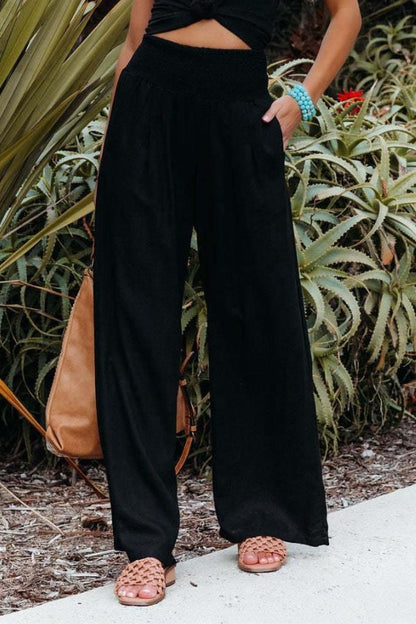 Clara - Elegante und bequeme Palazzo Hose für Frauen