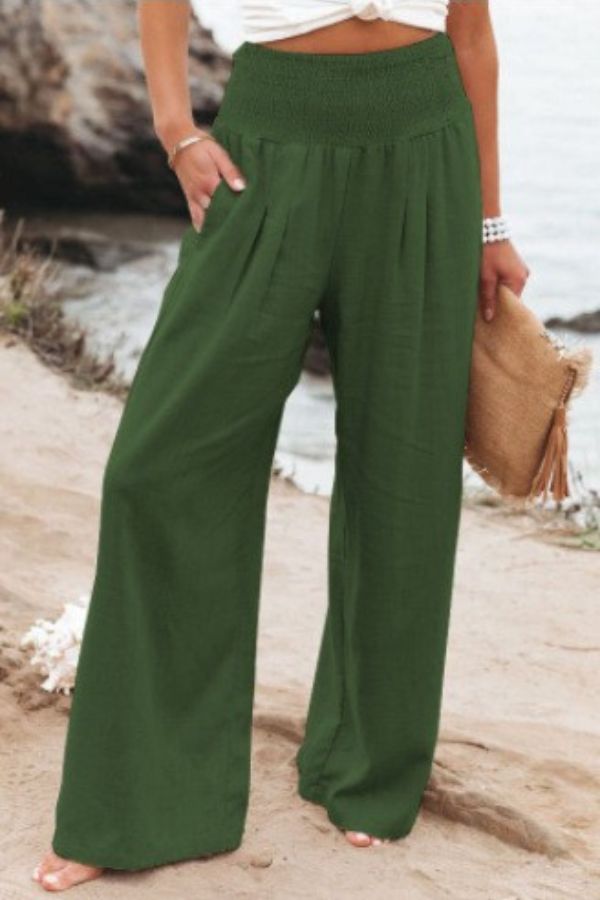 Clara - Elegante und bequeme Palazzo Hose für Frauen