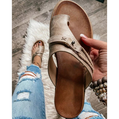 Hilda® | Damen-Sandalen mit Schlaufen zwischen den Zehen