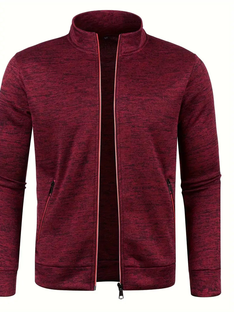 Youzi™ | Moderne Strickjacke mit durchgehendem Reißverschluss