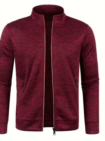 Youzi™ | Moderne Strickjacke mit durchgehendem Reißverschluss