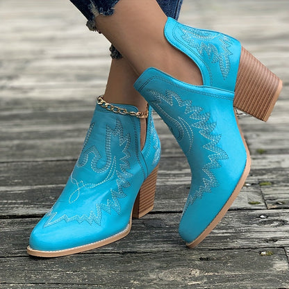 Zenia - Retro-Stiefel für Frauen
