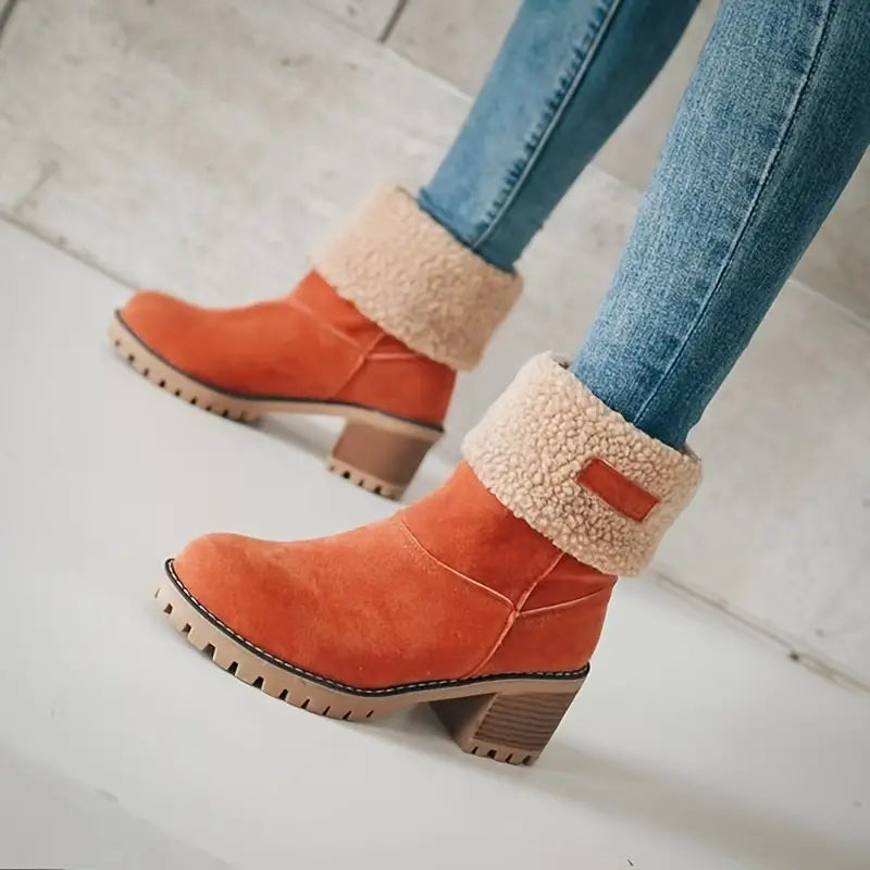 Olga - Gefütterte Freizeitstiefel Herbst/Winter