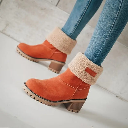 Olga - Gefütterte Freizeitstiefel Herbst/Winter