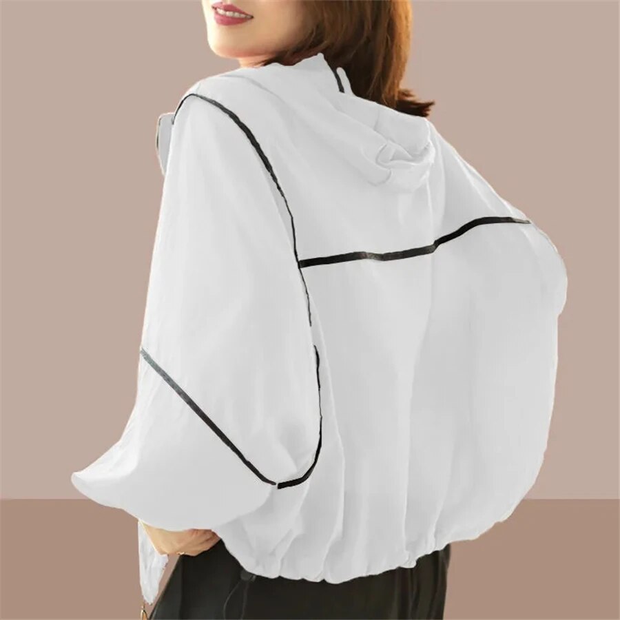 Danya - Luftige Sommer-Kapuzenjacke