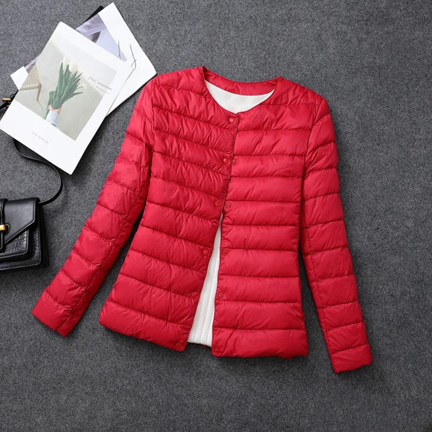 Evie - leichte gesteppte Daunenjacke