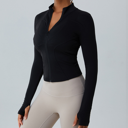 Slim-fit Warme Jacke