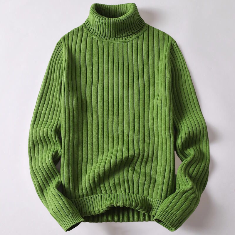 Vincenzo- Rollkragenpullover aus Merinowolle Ace