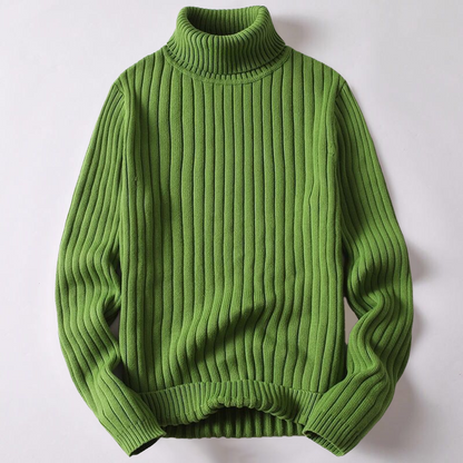 Vincenzo- Rollkragenpullover aus Merinowolle Ace