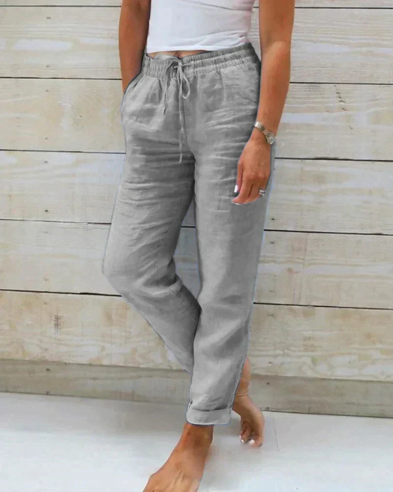 Aimée - Elegante Leinenhose für Frauen
