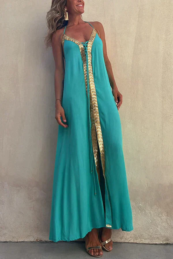 Kaz - Langes Sommerkleid im trendigen Stil