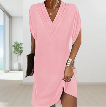 Jeanne™ | Elegantes Kleid mit V-Ausschnitt