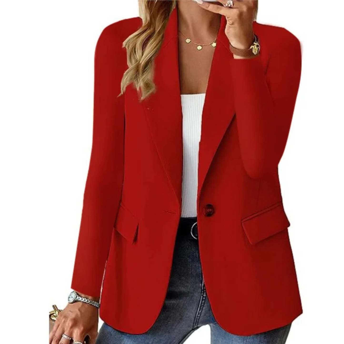 Nina | Lässiger langärmeliger Damenblazer