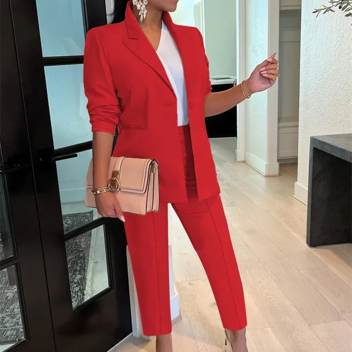 Victoria - Büro-Kombination aus Blazer und passender Hose für Frauen
