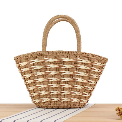 Breann - Handgefertigte Tasche aus bunten Weidenruten