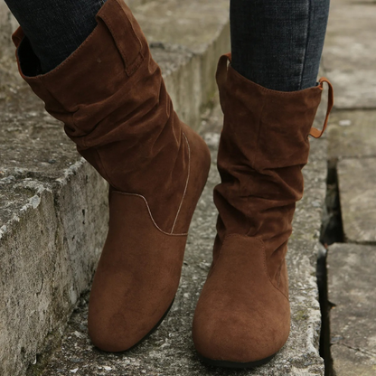 Winterstiefeletten aus Wildleder - Emmelot