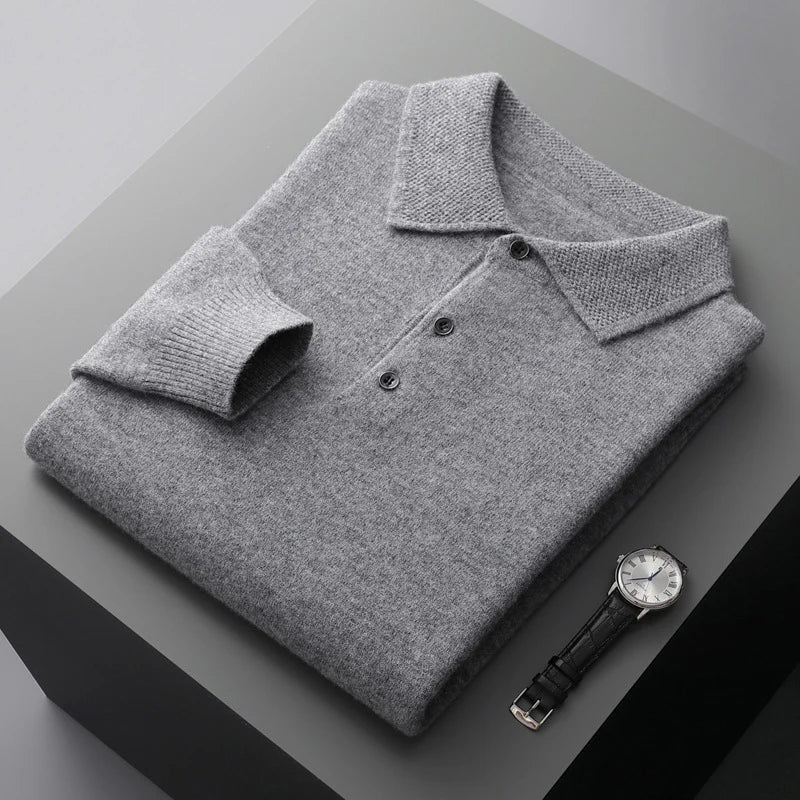 Jonathan | Langarm-Poloshirt