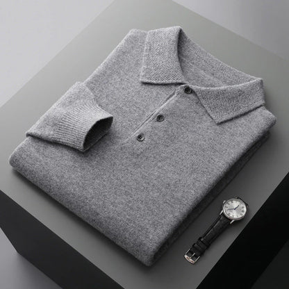 Jonathan | Langarm-Poloshirt