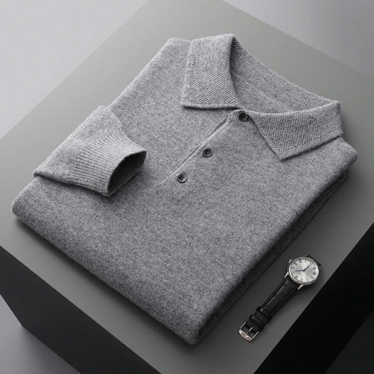 Jonathan | Langarm-Poloshirt