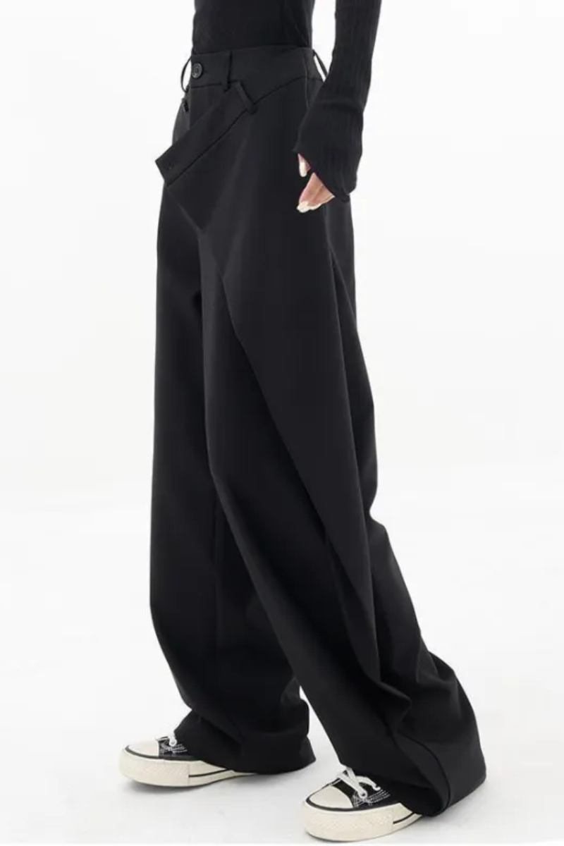 Zara | Unregelmäßige Hose mit weitem Bein für Frauen