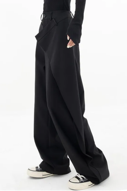Zara | Unregelmäßige Hose mit weitem Bein für Frauen